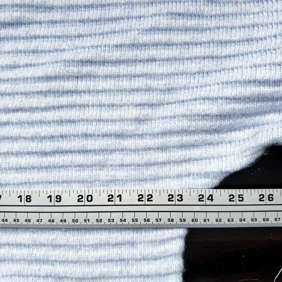 Sincerely Jules Powder Blue Chunky Knit Boxy Sweater NWT Size XL - Picture 8 of 10